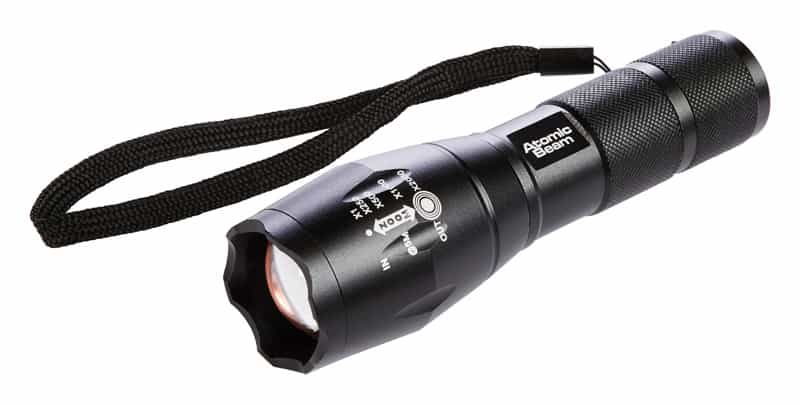 Atomic Beam 1200 lumens Black LED Flashlight AAA Battery - Ace Hardware