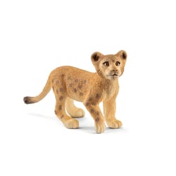 Schleich Wild Life Lion Cub Toy Brown