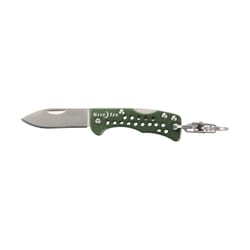 Nite Ize DoohicKey Stainless Steel Green Key Chain Knife