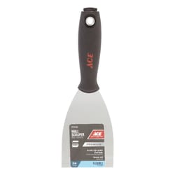 Ace  3 in. W Carbon Steel  Flexible  Wall Scraper 