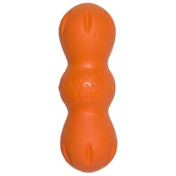 West Paw Zogoflex Orange Plastic Rumpus Chew Dog Toy Small 1 pk