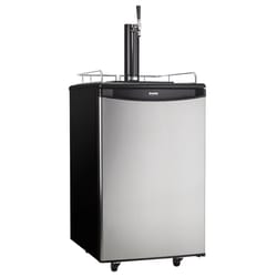 Danby 5.4 ft³ Black/Silver Stainless Steel Keg Cooler 115 W