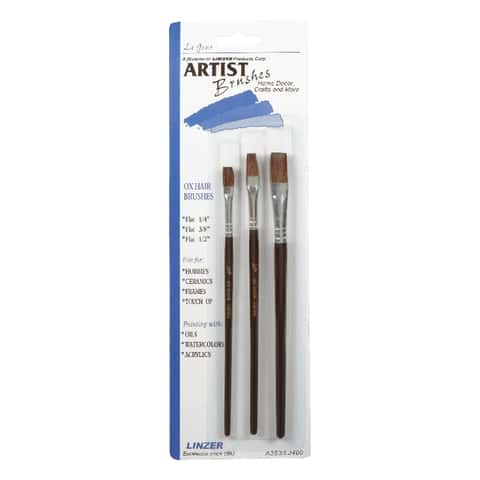 Linzer Products 1 in. Home Decor Paint Brush