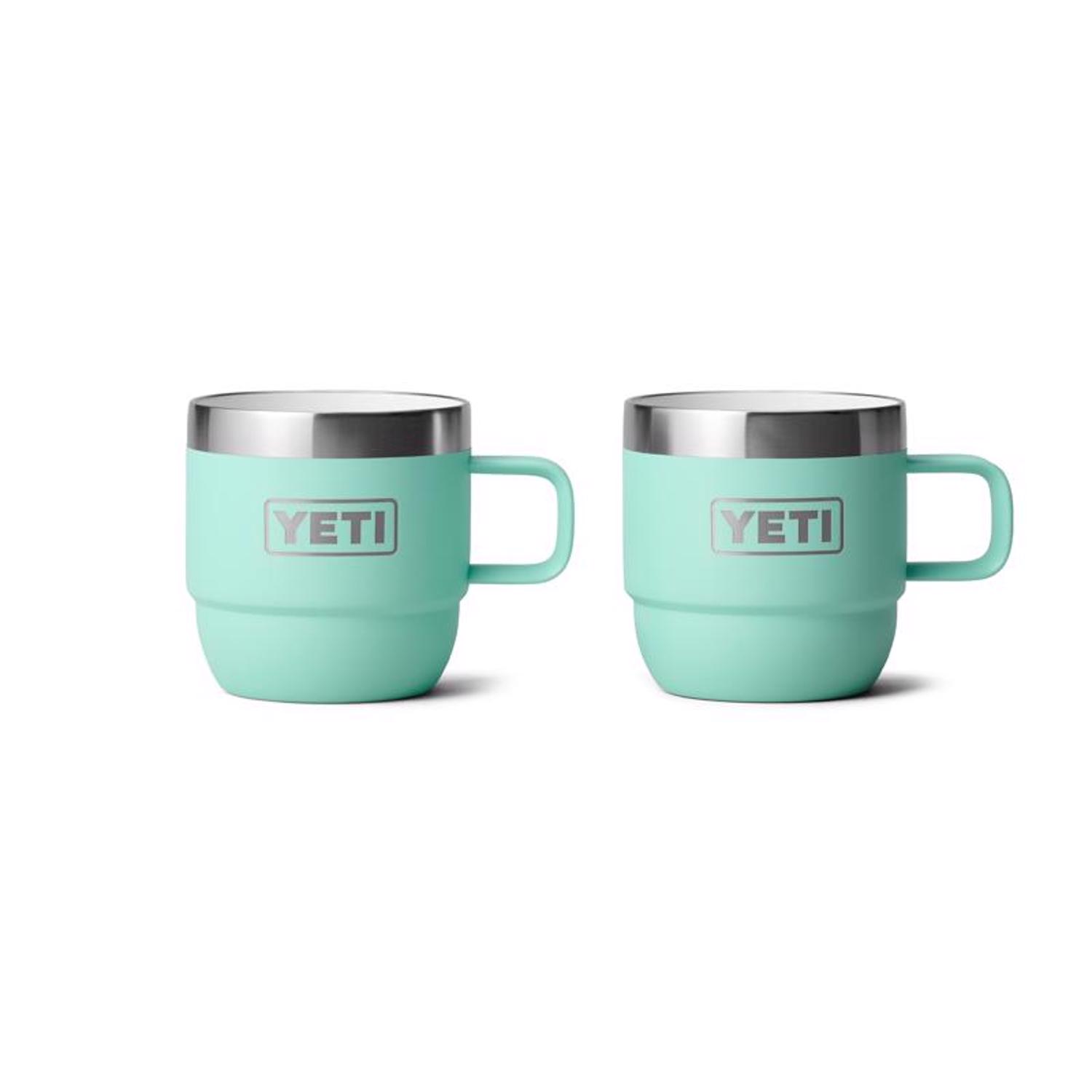 YETI Rambler 6 oz Seafoam BPA Free Espresso Insulated Mug