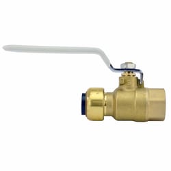 Apollo Tectite 1/2 in. Brass Push Fit Ball Valve Standard Port