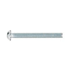 HILLMAN No. 10-24 Ga. X 1-3/4 in. L Combination Round Head Zinc-Plated Steel Machine Screws 100 pk