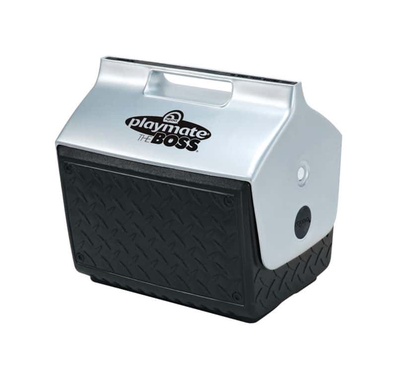 Igloo Playmate The Boss Black/Silver 14 qt Cooler Ace Hardware