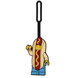 LEGO Classic Hot Dog Man Luggage Tag Silicone 1 pk