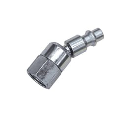 Tru-Flate Steel I/M Milton Swivel Plug 1/4 in. 1/4 in. 1 pc