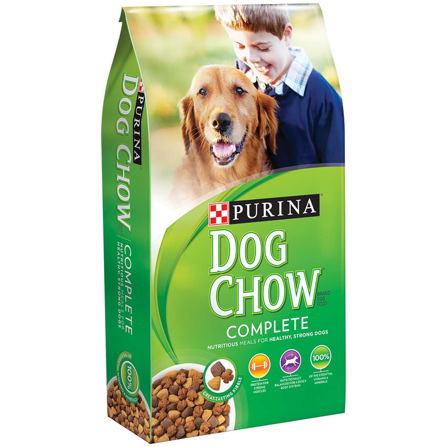 Purina Dog Chow Complete & Balanced Beef Dry Dog Food 42 lb. Ace Hardware