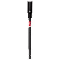 Milwaukee Shockwave 6 in. L Magnetic Bit & Screw Holder S2 Tool Steel 1 pk