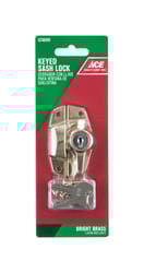 Ace Brass Keyed Sash Lock 1 pk