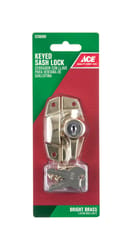 Ace Brass Keyed Sash Lock 1 pk