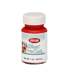 Krylon Short Cuts Red Pepper Craft Paint Interior 1 oz