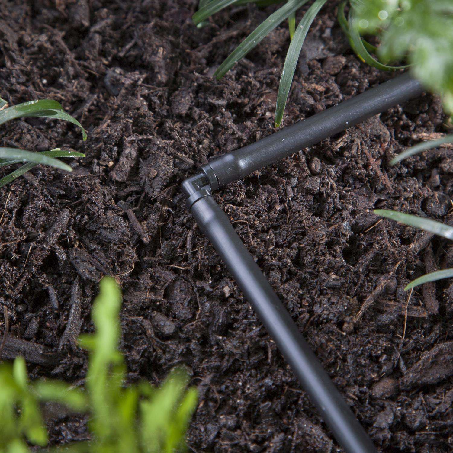 Raindrip 1/4 in. Barbed Drip Irrigation Elbow 25 pk Raindrip 1/4 in. Barbed Drip Irrigation Elbow 25 pk