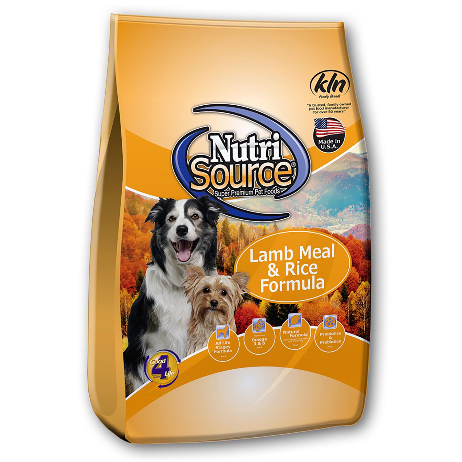 UPC 073893266006 - NutriSource Lamb Meal & Rice Formula Dry Dog Food