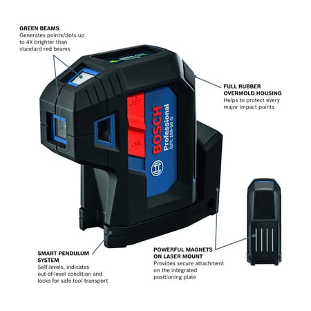 Bosch 5 point on sale laser level