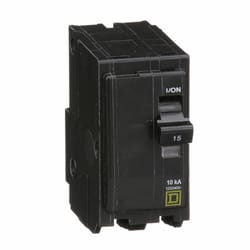 Square D QO 15 amps Plug In 2-Pole Circuit Breaker