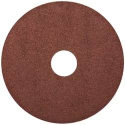 Norton 4.5 in. Aluminum Oxide Center Mount F226/F240 Fiber Disc 36 Grit Extra Coarse 25 pk