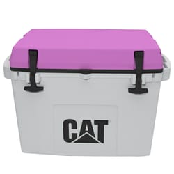 Cat Pink/White 27 qt Cooler