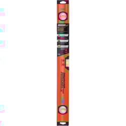 Johnson 24 in. Aluminum Magnetic Box Level 3 vial