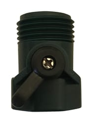 Rugg 3/4 in. Plastic Threaded Male Hose Shut-off Valve