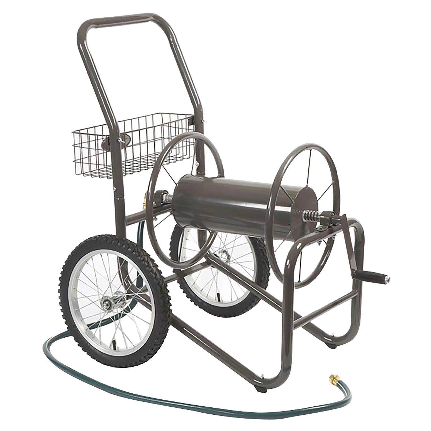 Liberty Garden 300 ft. Bronze Wheeled Hose Reel Cart - Ace Hardware