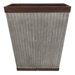Southern Patio 16 in. H X 16 in. W X 16 in. D Resin Westlake Planter Rustic Gray