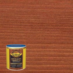 Cabot Australian Timber Oil Low VOC Transparent Jarrah Brown Oil-Based Australian Timber Oil 1 qt