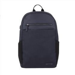 Travelon Metro Navy Backpack 17 in. H X 11 in. W