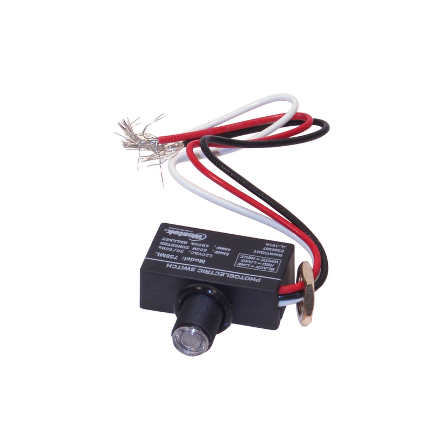 Amertac Black Photoelectric Mini Post Eye Light Control 1 pk - Ace Hardware