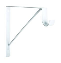 Rubbermaid FastTrack 3.2 in. H X 0.7 in. W X 16 in. L Steel Shelf Bracket -  Ace Hardware