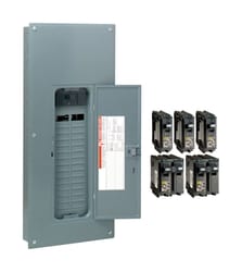 Square D HomeLine 200 amps 120/240 V 30 space 60 circuits Wall Mount Main Breaker Load Center