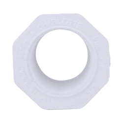 Charlotte Pipe Schedule 40 1-1/4 in. Spigot X 1 in. D FPT PVC Reducing Bushing 1 pk