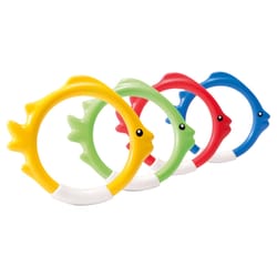 Intex Assorted Plastic Fish Ring Pool Diving Toy