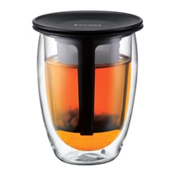 Bodum Clear Borosilicate Glass Contemporary Mug 5 in. D 2 pk - Ace