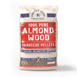 Knotty Wood Barbecue Company All Natural Almond Wood Pellets 20 lb