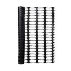 Garden Craft 48 in. H X 50 ft. L Plastic Safety Fencing Black