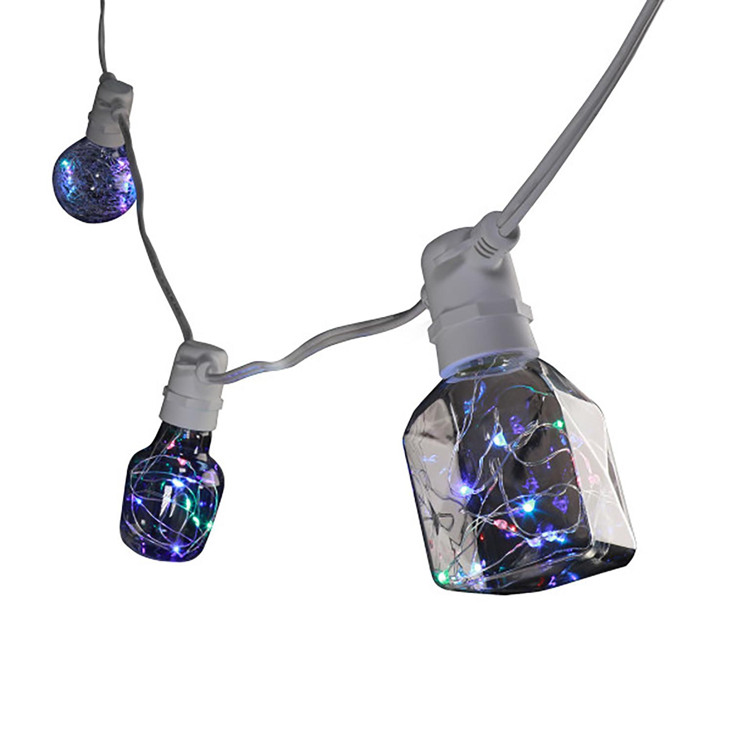 Feit Electric 24-ft 12 LED Remote Control Colour Changing String Lights SL24-12/RGBW