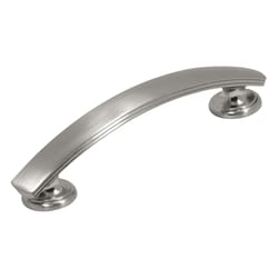 Hickory Hardware American Diner Modern Bar Cabinet Pull 3-3/4 in. Satin Nickel Silver 1 pk