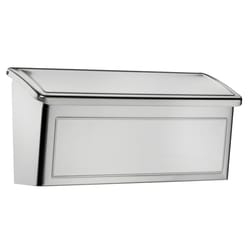 Architectural Mailboxes Venice Classic Stainless Steel Wall Mount Silver Mailbox