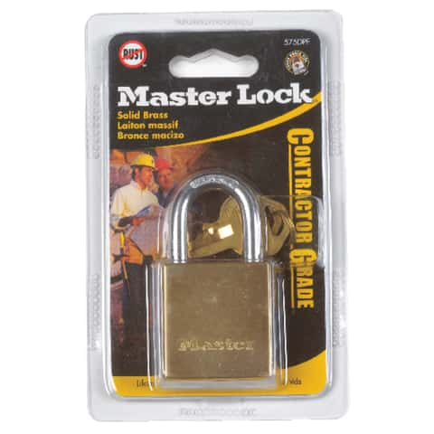 Master Lock Solid Brass Padlock