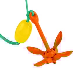 Retrospec Mainstay Polycarbonate Orange Mounting Kit