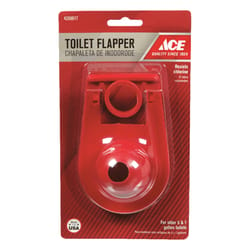 Ace Toilet Flapper Red