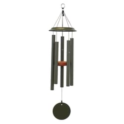 Shenandoah Melodies Sage Green Aluminum 29 in. Wind Chime