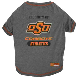 Pets First Team Colors Oklahoma State Dog T-Shirt Small