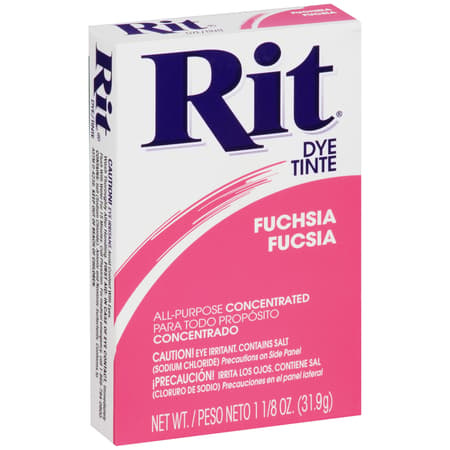 Rit 1.13 oz Fuchsia For Fabric Dye