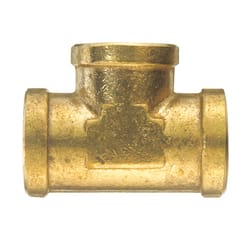 JMF Company 1/8 in. FPT X 1/8 in. D FPT Brass Tee