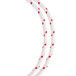 Koch Industries 3/16 in. D X 50 ft. L Red/White Diamond Braided Polyester Rope