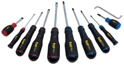 Stanley FatMax Screwdriver and Bit Set Assorted in. 11 pc